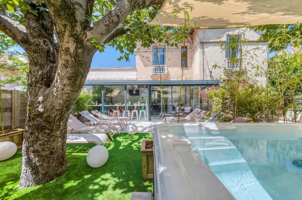 Villa bord de mer avec piscine chauffée 20131 Pianottoli-Caldarello
