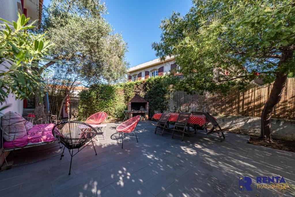 Villa Catalane I 200 m I Terrasse 20 m I Jardin 24 Rue Costes et le Brix, 66000 Perpignan