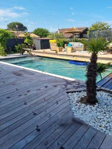 Villa Villa climatisée avec piscine à LEGE CAP FERRET 1 Impasse des Agacats 33950 Lège Aquitaine