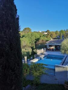 Villa Villa climatisée avec piscine et vue panoramique 210 Chemin de Lasparens 30360 Vézénobres Languedoc-Roussillon