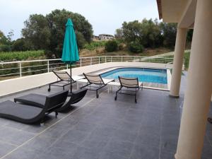 Villa climatisée avec piscine
