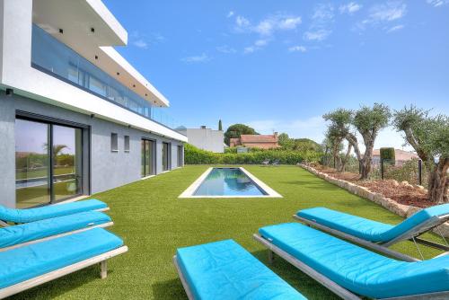 Villa contemporaine à Nice, vue mer La Dolce Vita