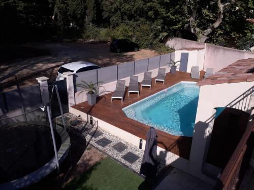 Villa contemporaine T5 avec piscine à Cassis