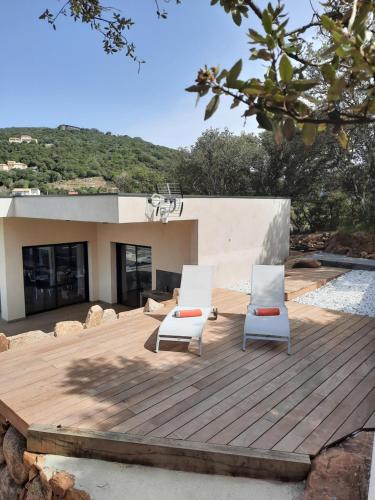 Villa Cupabia vue mer