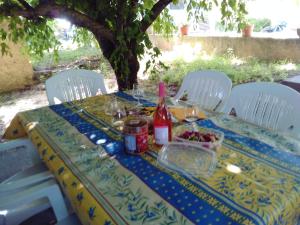 Villa de 2 chambres avec piscine privee jardin et wifi a Mormoiron