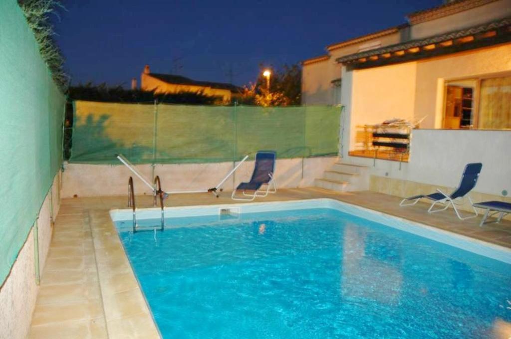 Villa de 3 chambres avec piscine privee et jardin clos a Agde a 2 km de la plage 4 Rue du Thym, 34300 Agde