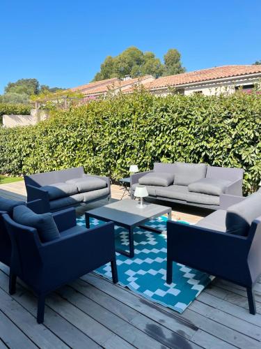 Villa de 3 chambres avec piscine privee jacuzzi et jardin clos a Porto Vecchio