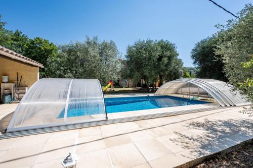 Villa de 3 chambres avec piscine privee jardin clos et wifi a Fayence