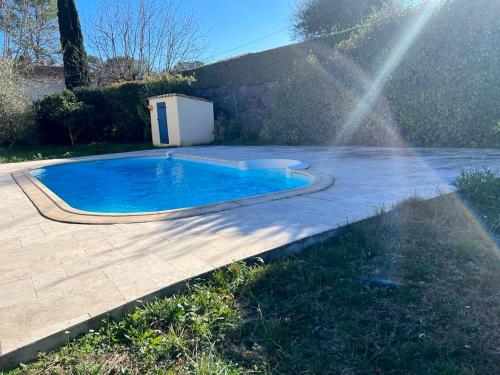 Villa de 3 chambres avec piscine privee jardin clos et wifi a Fayence