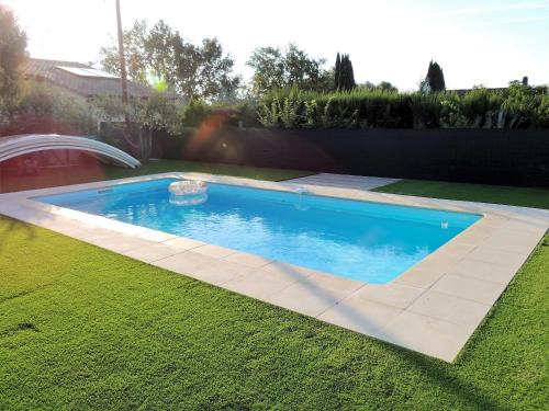 Villa de 3 chambres avec piscine privee jardin clos et wifi a Flayosc