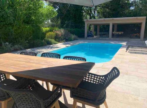 Villa de 3 chambres avec piscine privee jardin clos et wifi a Lorgues