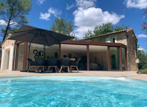 Villa de 3 chambres avec piscine privee jardin clos et wifi a Lorgues