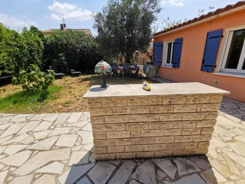 Villa de 3 chambres avec piscine privee jardin clos et wifi a Marguerittes