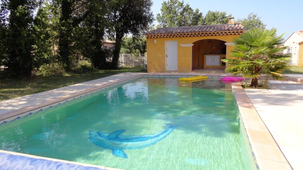 Villa Villa de 3 chambres avec piscine privee jardin clos et wifi a Regusse Chemin Carraire de l'Eouviere 83630 Régusse