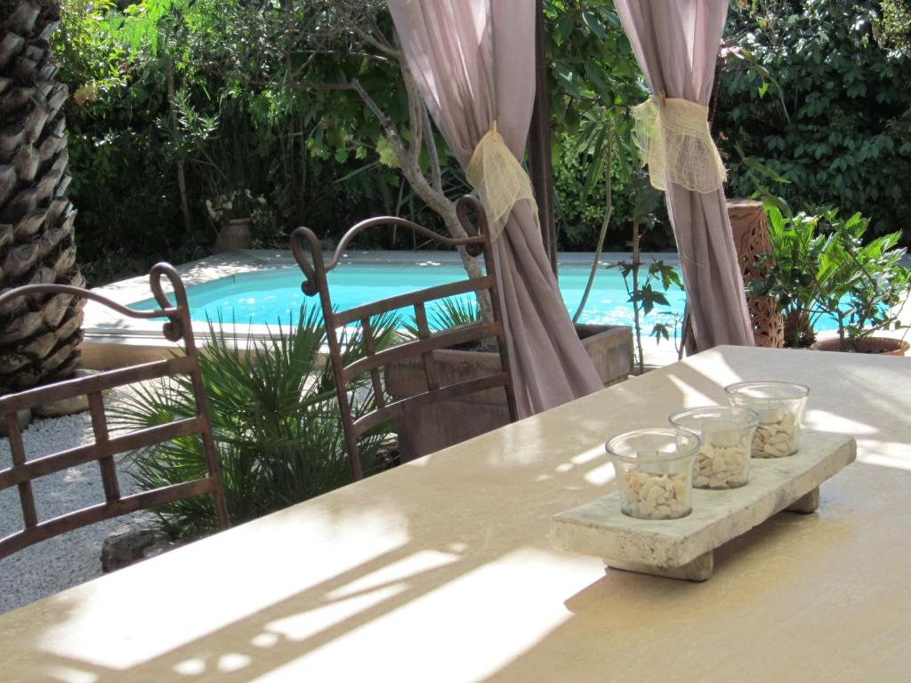 Villa de 3 chambres avec piscine privee jardin clos et wifi a Saint Didier 84210 Saint-Didier