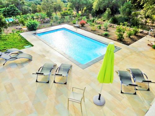 Villa de 4 chambres a Farinole a 900 m de la plage avec piscine privee jardin amenage et wifi