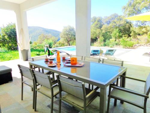 Villa de 4 chambres a Farinole a 900 m de la plage avec piscine privee jardin amenage et wifi