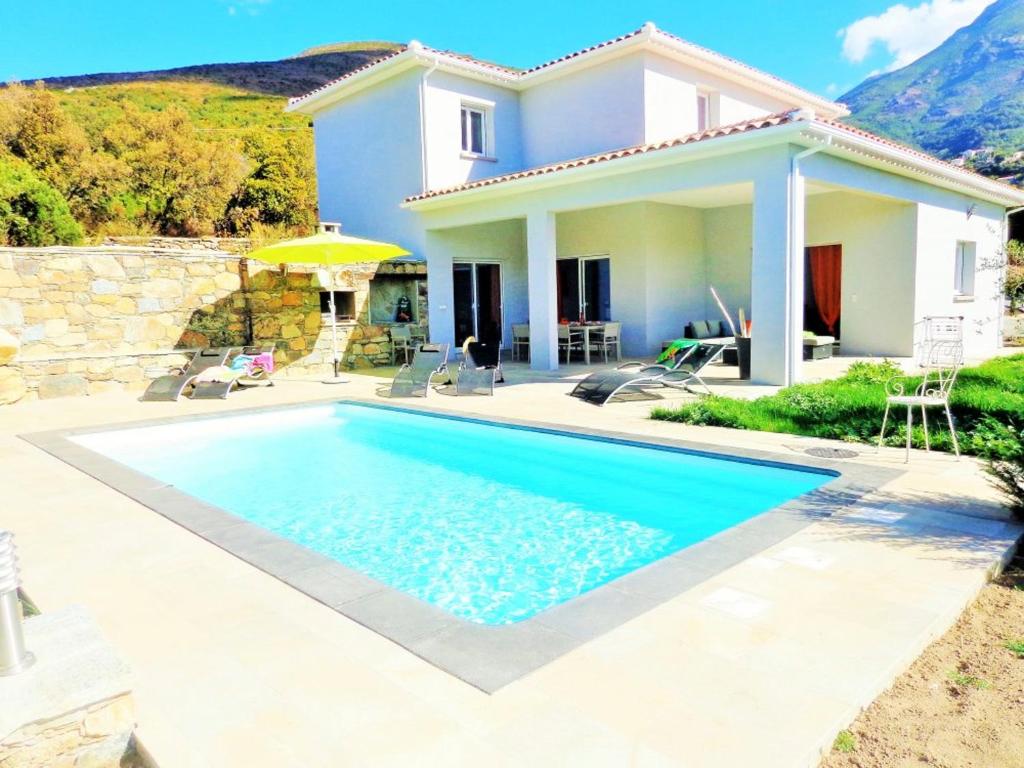 Villa Villa de 4 chambres a Farinole a 900 m de la plage avec piscine privee jardin amenage et wifi Lieu dit San Danielo 20253 Farinole