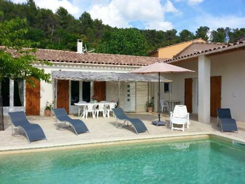 Villa de 4 chambres avec piscine privee et jardin clos a Le Beaucet