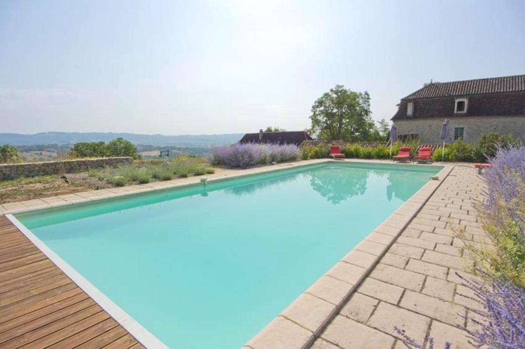 Villa Villa de 5 chambres avec piscine privee jardin amenage et wifi a Fons Domaine de la Saule 46100 Fons