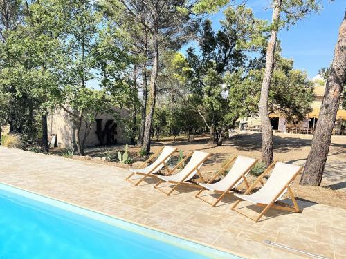 Villa de 5 chambres avec piscine privee jardin clos et wifi a Murs