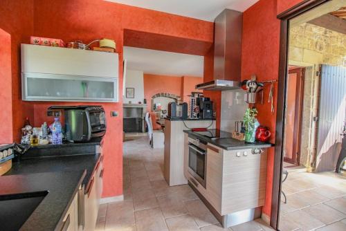 Villa de 5 chambres avec piscine privee sauna et jardin a Payzac