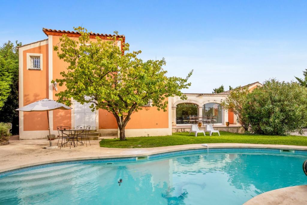 Villa Villa de 6 chambres avec piscine privee jardin clos et wifi a Cournonterral 1 Rue des Iris 34660 Cournonterral