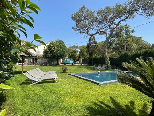 VILLA de CHARME FRENCH RIVIERA COTE D'AZUR CANNES et PLAGES à 9km