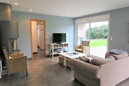 Villa de plain-pied avec WIFI, jardin à PERROS-GUIREC Réf - 952
