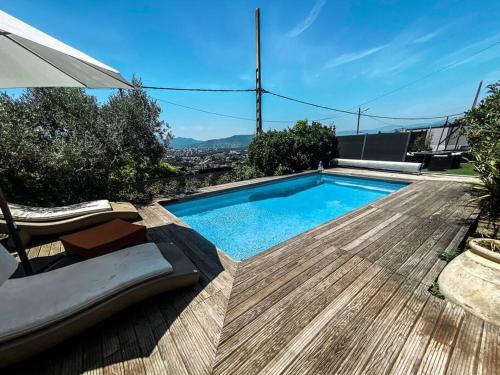 Villa etoile vue mer panoramique