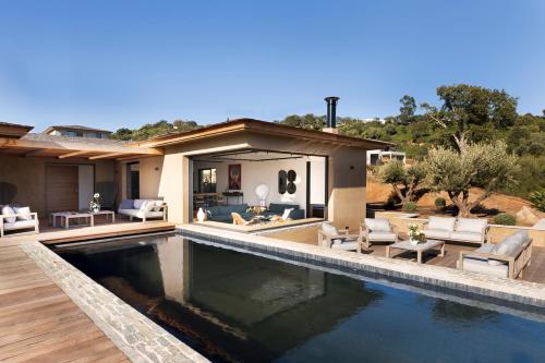 Villa EVA, vue mer et montagne, plage à pieds