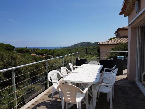Villa familiale Le Citronnier avec vue exceptionnelle à Sainte Maxime