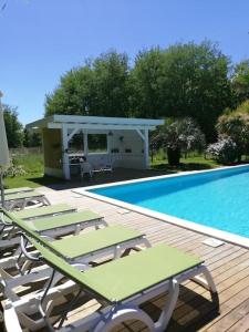 VILLA GLORIEUX LANDES - spacieuse et piscine chauffée