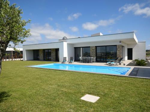 Villa in Alcoba a with private pool heated in high season