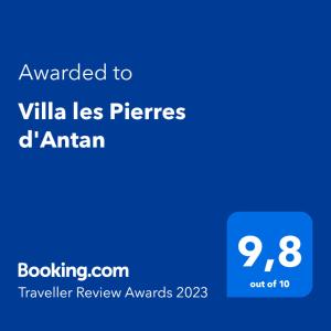 Villa les Pierres d'Antan