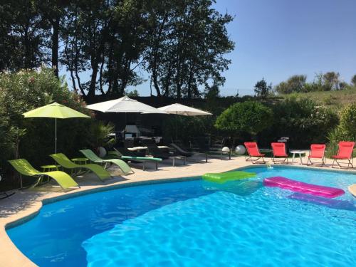 VILLA LES YUCCAS - Pool - Sea view
