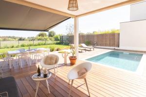 Villa Luxe&Nature, 10 mins de Montpellier, 6 personnes
