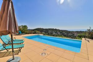 Villa marly für 6 Personen mit Pool und Meerblick
