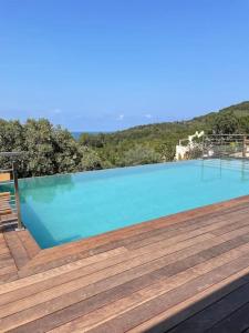 Villa Villa neuve avec grande piscine chauffée vue mer Marine de Favone 20135 Conca Corse