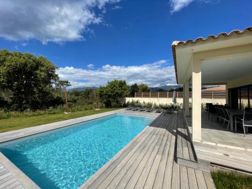 Villa paradisu biancu - piscine privée - 1200 m plage st cyprien