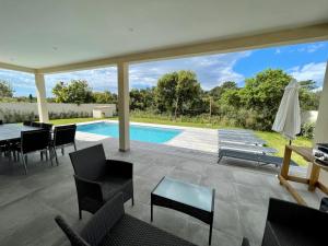 Villa paradisu biancu - piscine privée - 1200 m plage st cyprien
