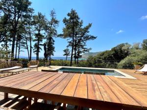 Villa piscine Sagone Paradise avec magnifique vue mer