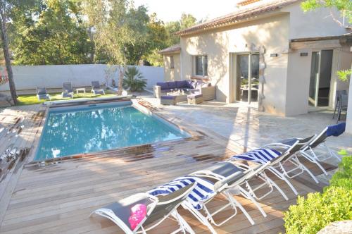 Villa Porto Vecchio piscine chauffée billard pétanque