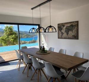 Villa Pura Corsica with sea view and private pool