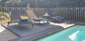 Villa Ribba 10 pers piscine 5 min plage en voiture