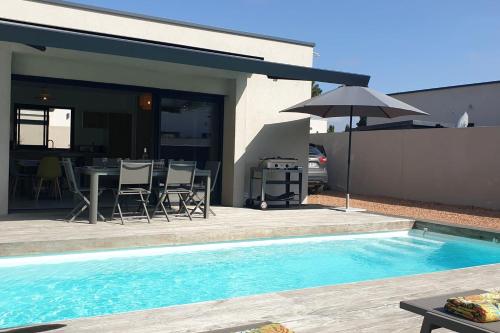 Villa Rossa 6 pers dans résidence avec piscine chauffée privée
