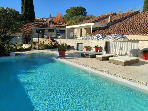 Villa Secret d'Azur Un paradis avec Piscine et Spa