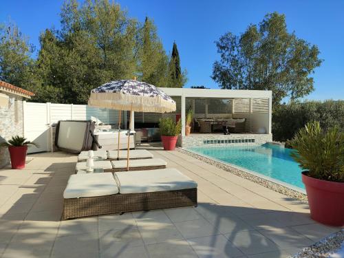 Villa Secret d'Azur Un paradis avec Piscine et Spa
