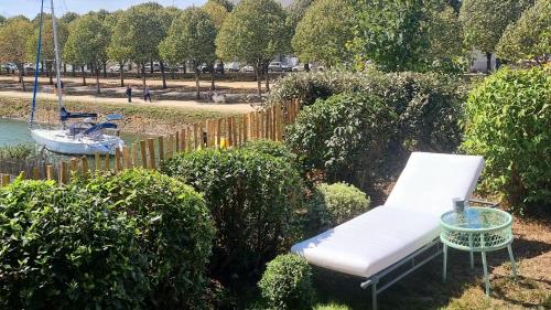Villa sur l'eau avec Jacuzzi, port de Vannes, proche du centre historique