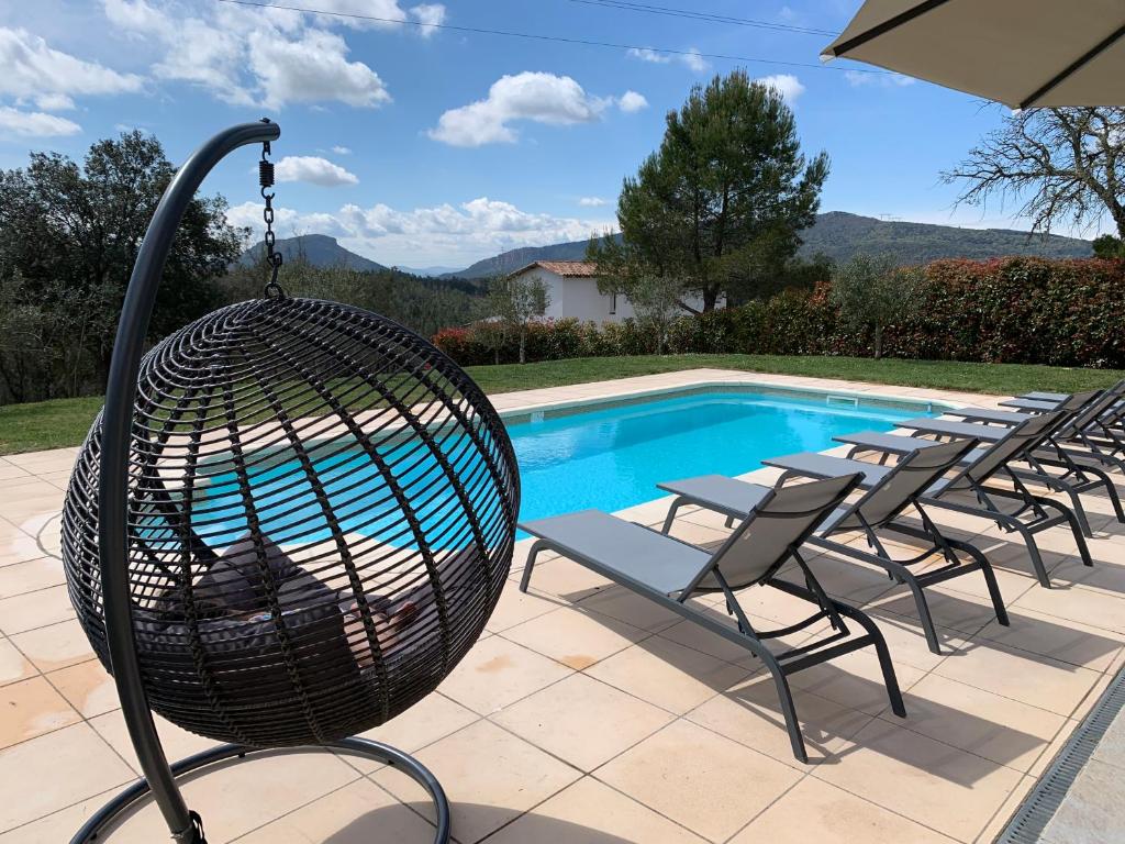 Villa Villa Terre d'Azur with heated private pool Chemin de Souliès 83440 Fayence